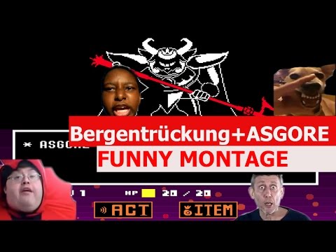 Undertale - Bergentrückung + ASGORE Remix - FUNNY MONTAGE