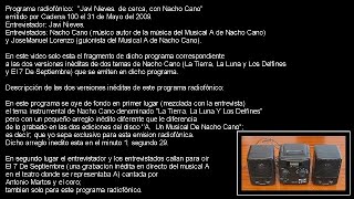 De Cerca con Nacho Cano - Fragmento - El 7 De Septiembre en vivo y La Luna La Tierra Y Los Delfines