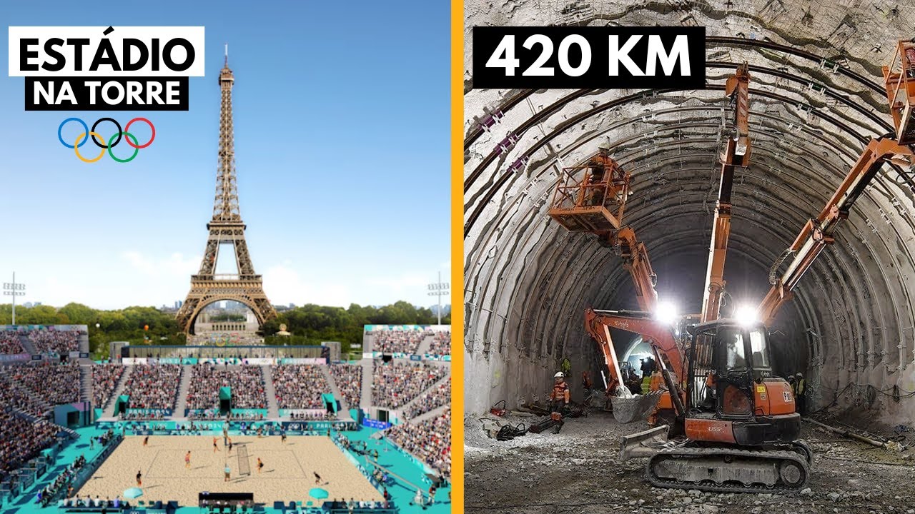 Os Mega Projetos de Paris para Olimpíadas de US$ 12 Bilhões