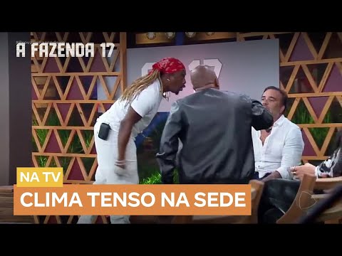 Créo Kellab é expulso do programa após dar soco em Fabiano Moraes | A Fazenda 17