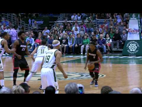 Josh Richardson Climbs the Ladder and Throws it Down!