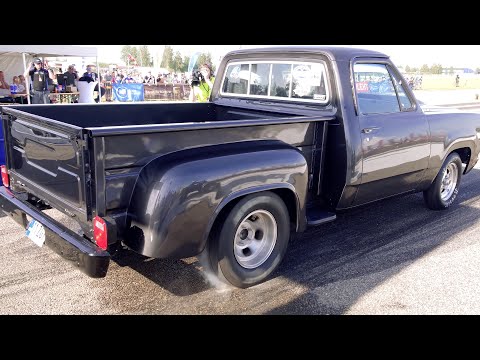 1979 Dodge D150 Stepside 440cid 1/4 mile