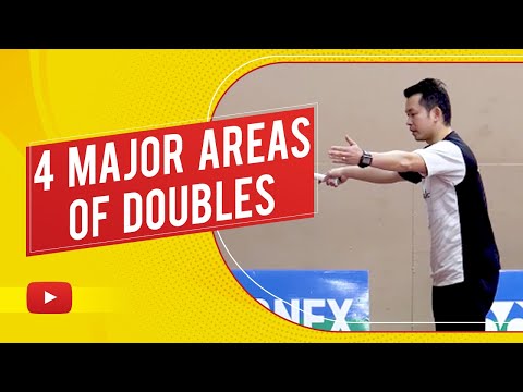 Mastering Badminton Doubles - The 4 Major Areas - Coach Kowi Chandra (Subtitle Indonesia)