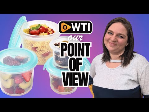 U-Taste Silicone Food Storage Containers Set - WTI product video review