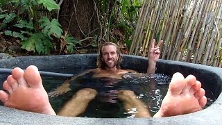 GUATEMALAN HOT TUBS! Lovely Lake Atitlan, Guatemala