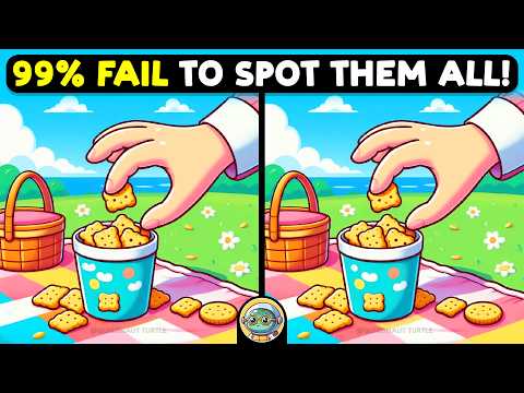 🐢🧩 Find The Difference | Are You Sharp Enough? 🧩🐢 | Quizonaut Turtle