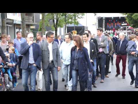 Eröffnung des Stadtfests in Hennef 2015