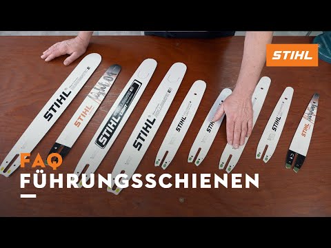 Produkttrainer erklärt: FAQ Führungsschienen & Schneidgarnituren (2/3) | STIHL