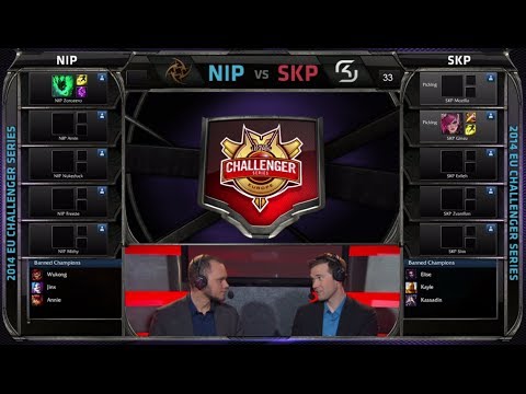 Ninjas in Pyjamas vs SK Prime | Game 3 Quarter Finals EU Challenger Series #1 | NIP vs SKP G3