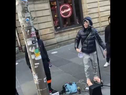 Central Cee takin the mic from a busker l 🔥 Manny Boyz 🔥