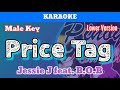 Price Tag by Jessie J feat. B.O.B (Karaoke : Male Key : Lower Version)