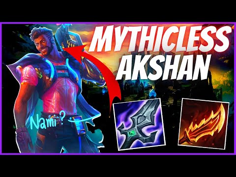 *NEW* Kog'Maw Build Works on Akshan?! Mythicless is Hidden OP!