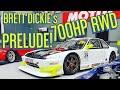 BRETT DICKIE & HIS 700HP RWD HONDA PRELUDE RACECAR!