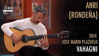 Vahagni performs 'Anri' (Rondeña) on a 2014 Jose Marin Plazuelo "Negra" flamenco guitar