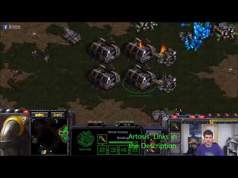 StarCraft Remastered Artosis' Educational Stream [vs  hooneyboy] Python Part 1