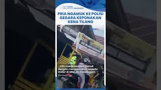 Viral Pria di Kalsel Ngamuk ke Polisi, Diduga Kesal karena Keponakannya Ditilang, Kini Minta Maaf