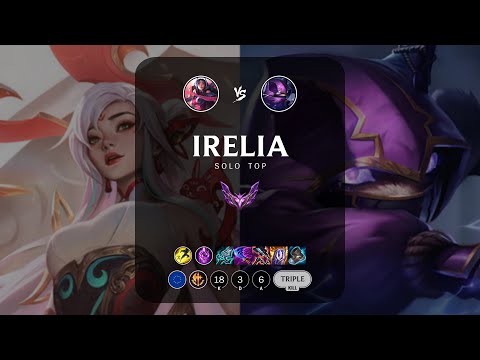 Irelia Top vs Kennen - EUW Master Patch 13.12