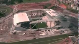 Amateur video of Deadly Brazil crane collapse in World Cup stadium (new)