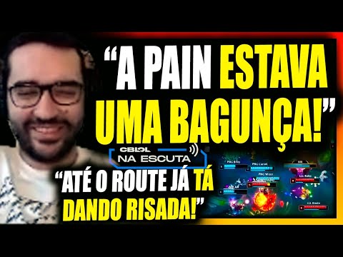 TAKESHI REACT NA ESCUTA PLAYOFFS SEMANA 2: Perderam a noção do perigo! | CBLOL 2ª Etapa 2023