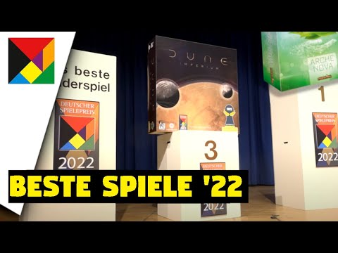 Die Preisverleihung des Deutschen Spiele Preis 2022 🏆