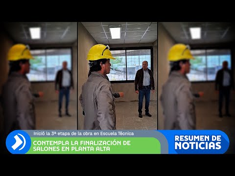 LAPRIDA I Buenos Aires I INICIÓ LA 3ª ETAPA DE LA OBRA EN ESCUELA TÉCNICA