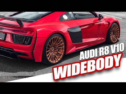 We Completely Transformed our Audi R8 V10!! // PD800 Widebody, Capristo Exhaust & Brixton Wheels!