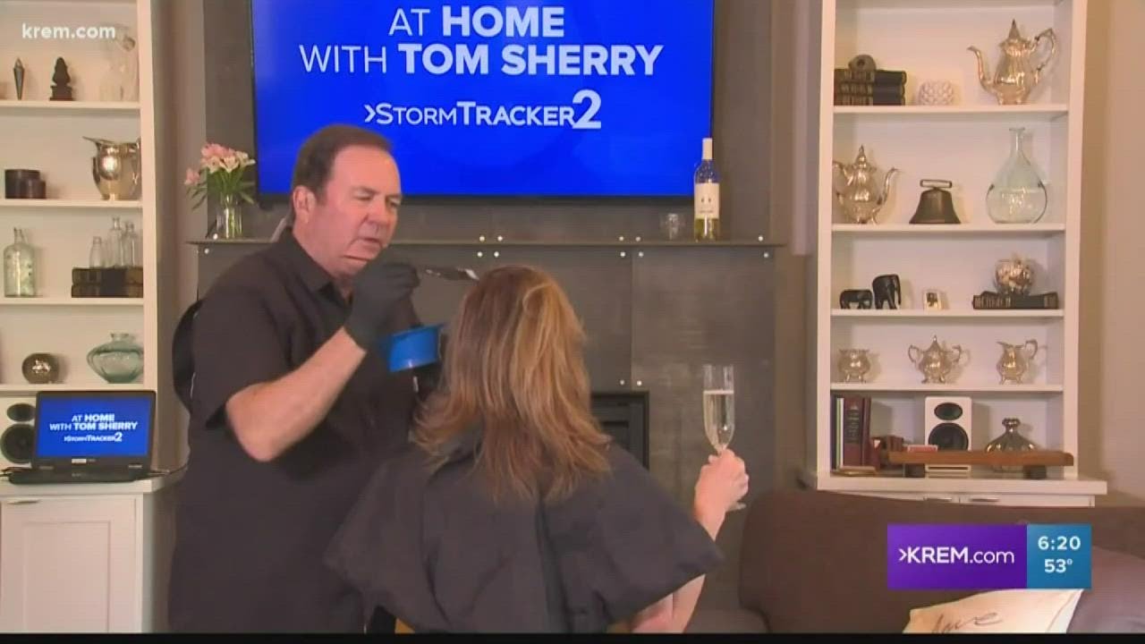 Here are Tom Sherry's greatest moments from his at-home newscasts during the pandemic