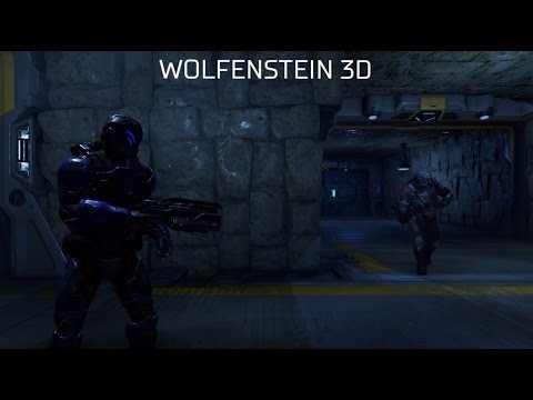 DOOM SnapMap #18 - Castle Wolfenstein 3D (Wolfenstein 3D: E1M1 Remake)