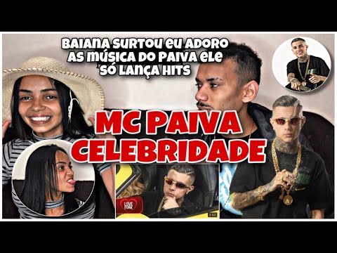 MINHA NAMORADA SURTOU (REACT) MC Paiva - CELEBRIDADE (Love Funk) DJ Guh Mix