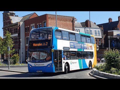 THRASH: Route X34 | NK60DPO/19682 - Stagecoach North East: Dennis Trident 2/ADL Enviro 400