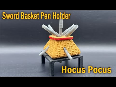 Voir la vidéo Sword Basket Pen Holder - Hocus Pocus