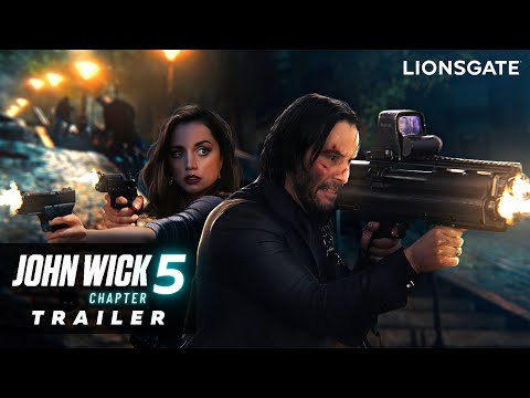 John Wick: Chapter 5 – Trailer (2024) Keanu Reeves, Ana de Armas Movie | Lionsgate