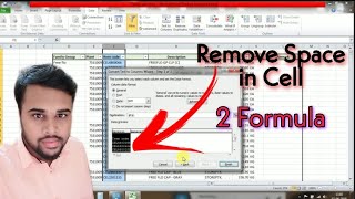 How to Remove unwanted spaces in Microsoft Excel, Remove spaces in Cell Easily by njadvice