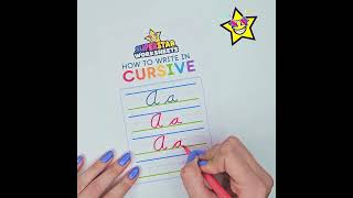 How to Write Cursive Letter A