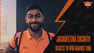 Jagadeesha Suchith reacts to win against KKR | SRH | IPL 2022
