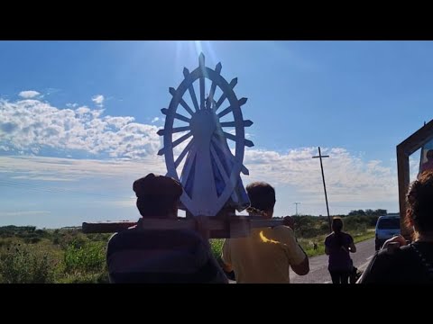Avanza la peregrinación que recorre la Argentina con la imagen de la Virgen de Luján