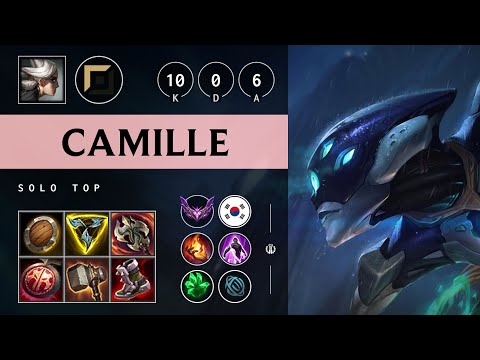 Camille Top vs K'Sante - KR Master Patch 25.15