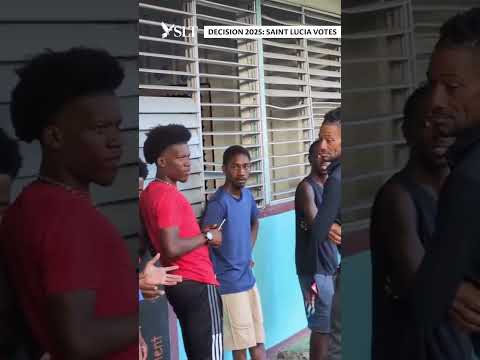 There's still a steady flow of voters at the Micoud Secondary School in Micoud South