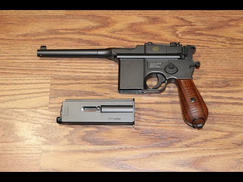 Пневматический пистолет SAS Mauser M.712 4,5 мм Blowback! (KMB18DHN)