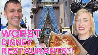 Can These BAD Disney World Restaurants Be Redeemed?! | Magic Kingdom Snacks, Quick & Table Service