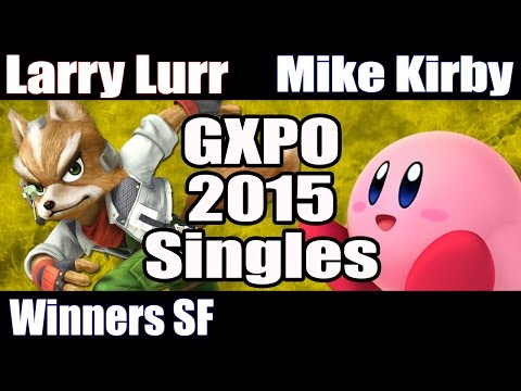 GXPO15 Singles: SSB Wii U - WSF - Larry Lurr vs Mike Kirby