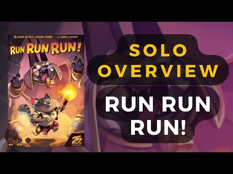 Run Run Run! (Second Edition) Board Game Overview | DaniCha