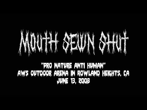Mouth Sewn Shut - 