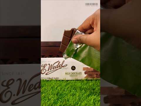 E.Wedel Milk Chocolate 🤤🍫❤️ #food #shorts #foodie #youtubeshorts