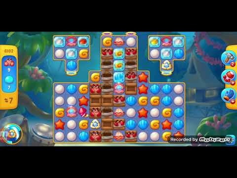 fishdom gameplay / level 6102 / It is like the ads? / thank you