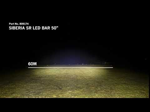 SIBERIA SR LED BAR 50" LIGHTING BEAM PATTERN