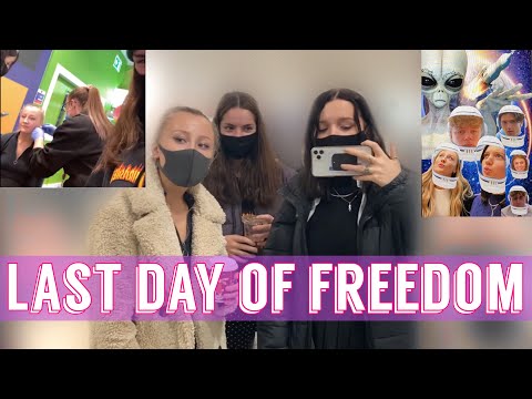 Last day before lockdown & Gee gets her ears pierced! || Dee and Gee