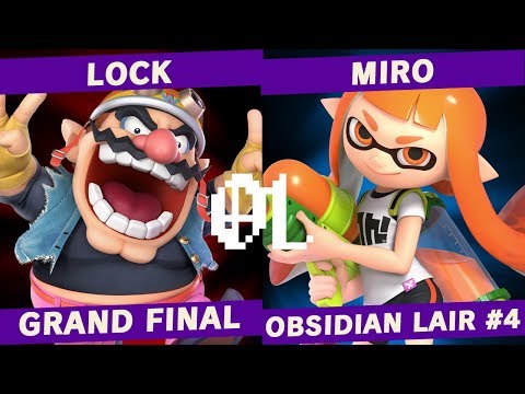 Lock(Wario/Pikachu) vs Miro(Joker/Inkling) - GRAND FINAL - OBSIDIAN LAIR #4