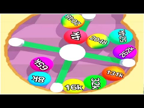 Trace Merge 2048 - Gameplay Walkthrough - Levels 1-15