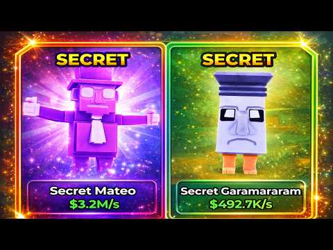 Catch Brainrots From River: Rebirth 4 Upgraded use Secret Mateo - Catch Garamararam Gameplay